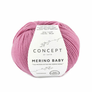 Katia Merino Baby 046 Bleekrood