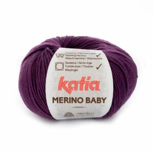 Katia Merino Baby 048 Donker lila