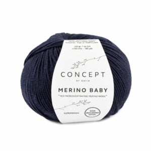 Katia Merino Baby 005 Marine blauw