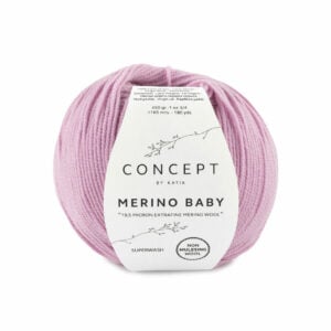 Katia Merino Baby 069 Medium bleekrood