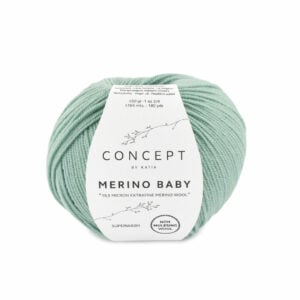 Katia Merino Baby 086 Mintgroen