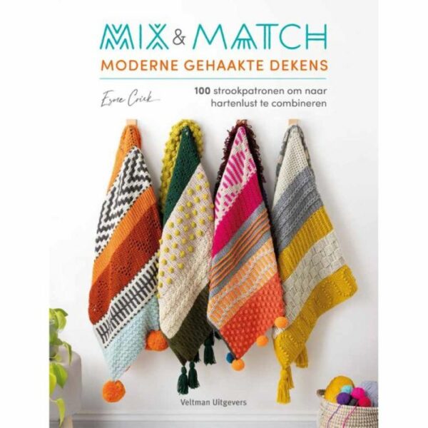 Mix en Match Moderne gehaakte dekens