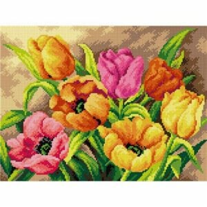 Orchidea Canvas 2618j Colorful Tulips