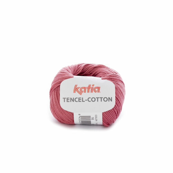 Katia Tencel Cotton 16 Framboos rood