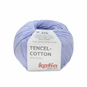 Katia Tencel Cotton 34 Zeer licht lila