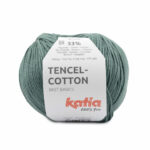Katia Tencel Cotton 38 Zwartachtig groen