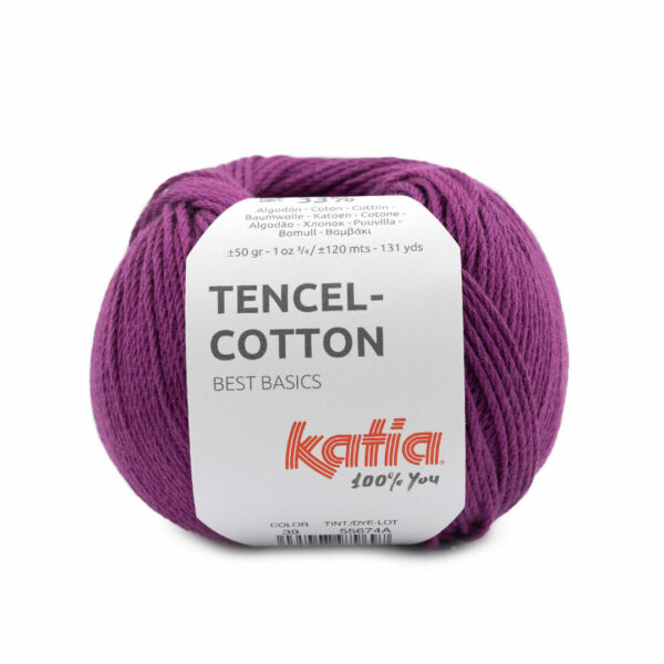 Katia Tencel Cotton 39 Paars