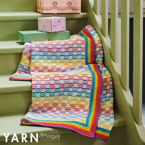 Macaron Blanket inclusief Yarn Bookazine 17