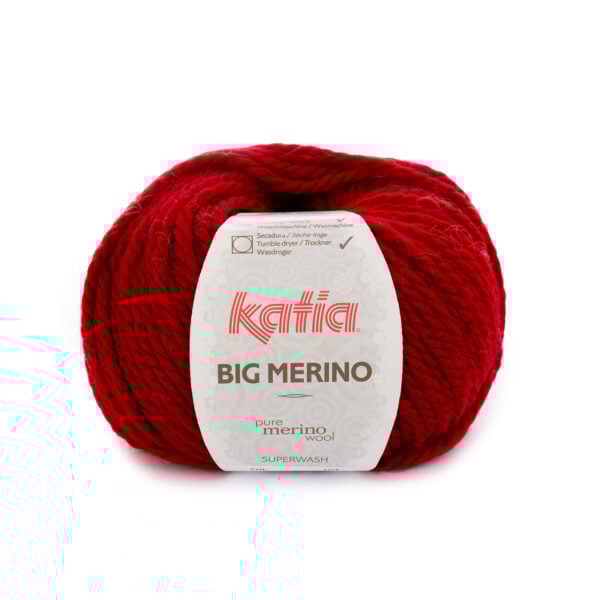 Katia Big Merino 23 Robijnrood