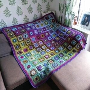 Moorland harmony blanket