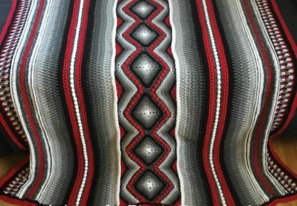 Arizona blanket rood