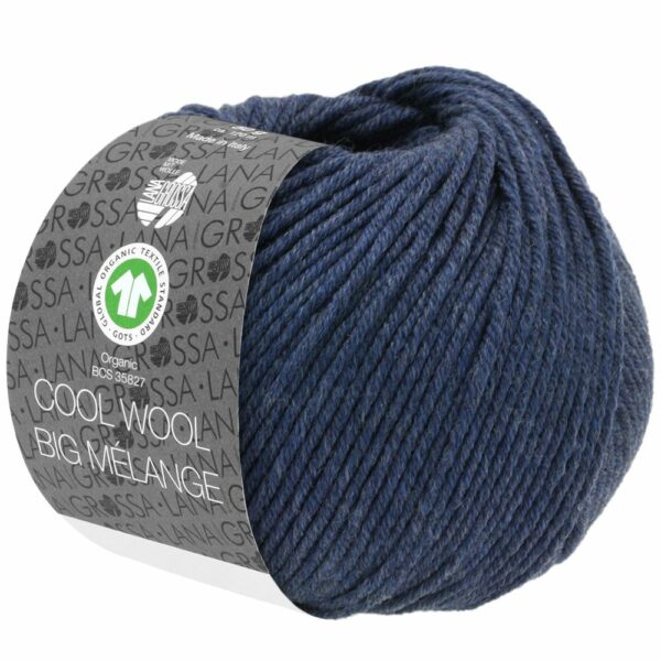 LG Cool Wool Big Melange 212 Donkerblauw