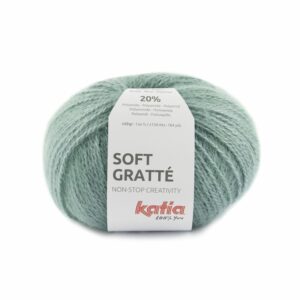 Katia Soft Gratte 84 Groenblauw
