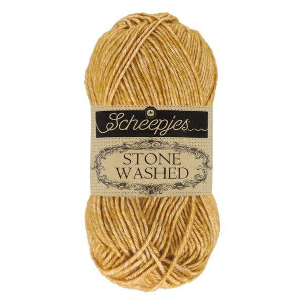 Scheepjes Stone Washed 809 Yellow Jasper