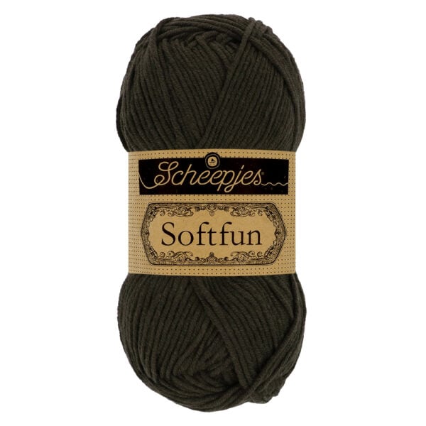 Scheepjes Softfun 2628 Charcoal