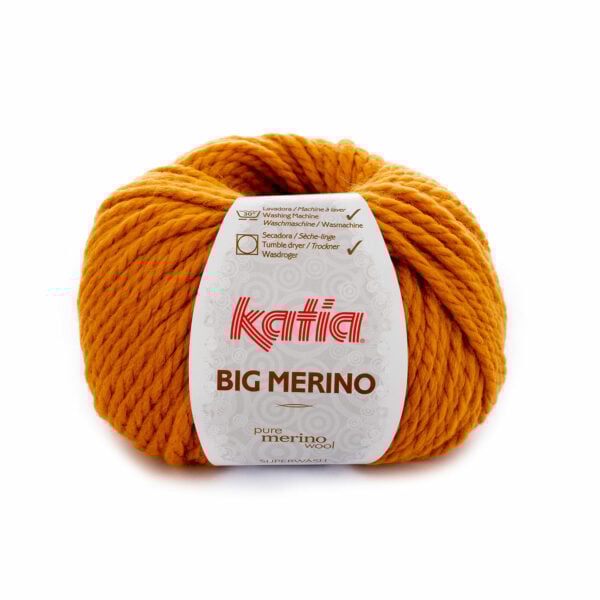 Katia Big Merino 30 Mosterdgeel