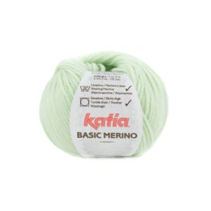 Katia Basic Merino 85 Zeer Lichtgroen