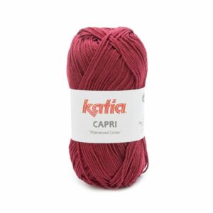 Katia Capri 82203 Wijn rood