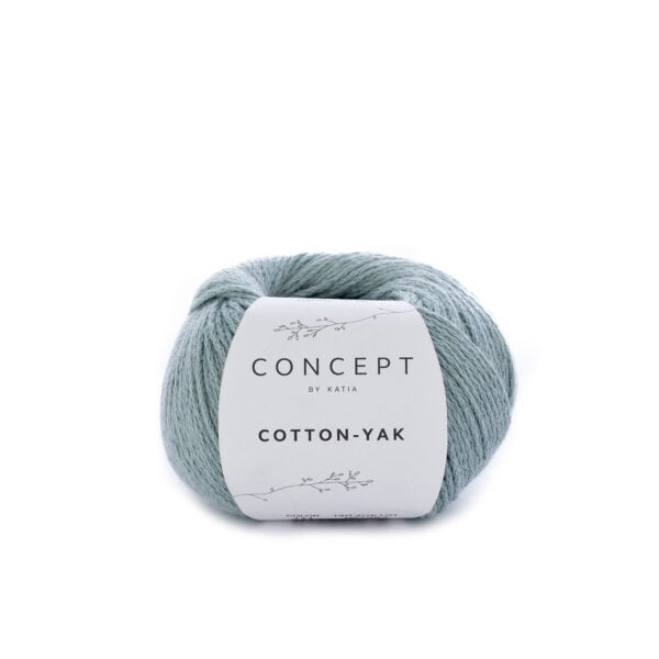 Katia Cotton Yak 111 Witgroen