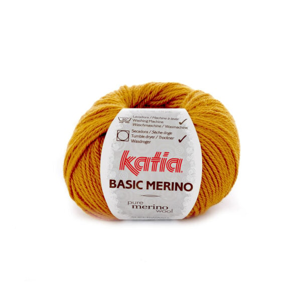 Katia Basic Merino 71 Okergeel