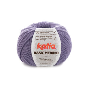 Katia Basic Merino 76 Donker Lila