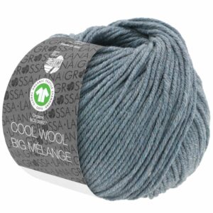 LG Cool Wool Big Melange 210 Grijsblauw