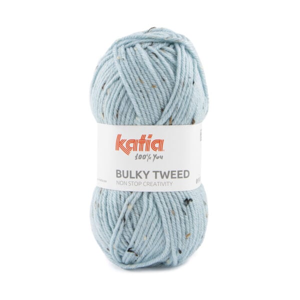 Katia Bulky Tweed 211 Babyblauw