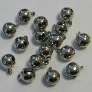 Belletjes Zilverkleur 8mm (16st)