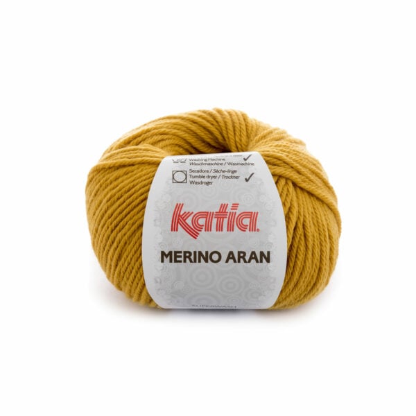 Katia Merino Aran 41 Licht mosterdgeel