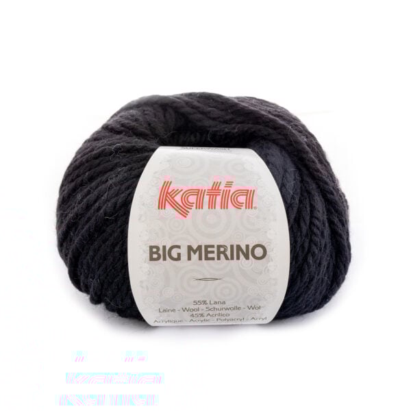 Katia Big Merino 02 zwart