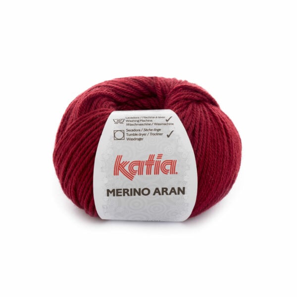 Katia Merino Aran 51 Wijnrood