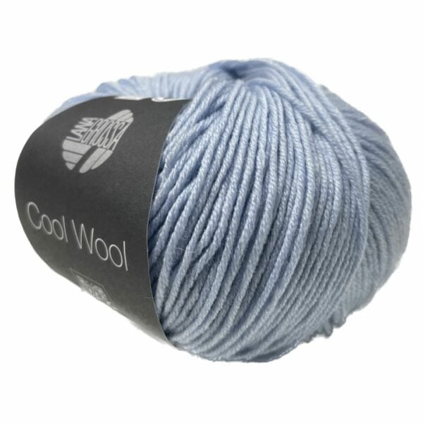 Lana Grossa Cool Wool Melange 1420 Baby blauw