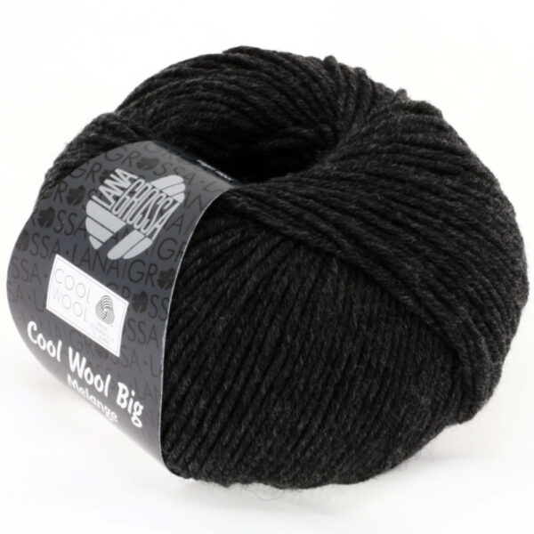 Lana Grossa Cool Wool Big 0618 Antraciet