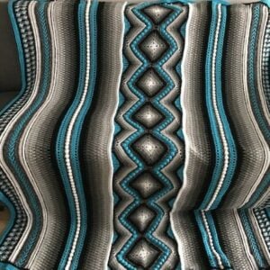 arizona blanket blauw